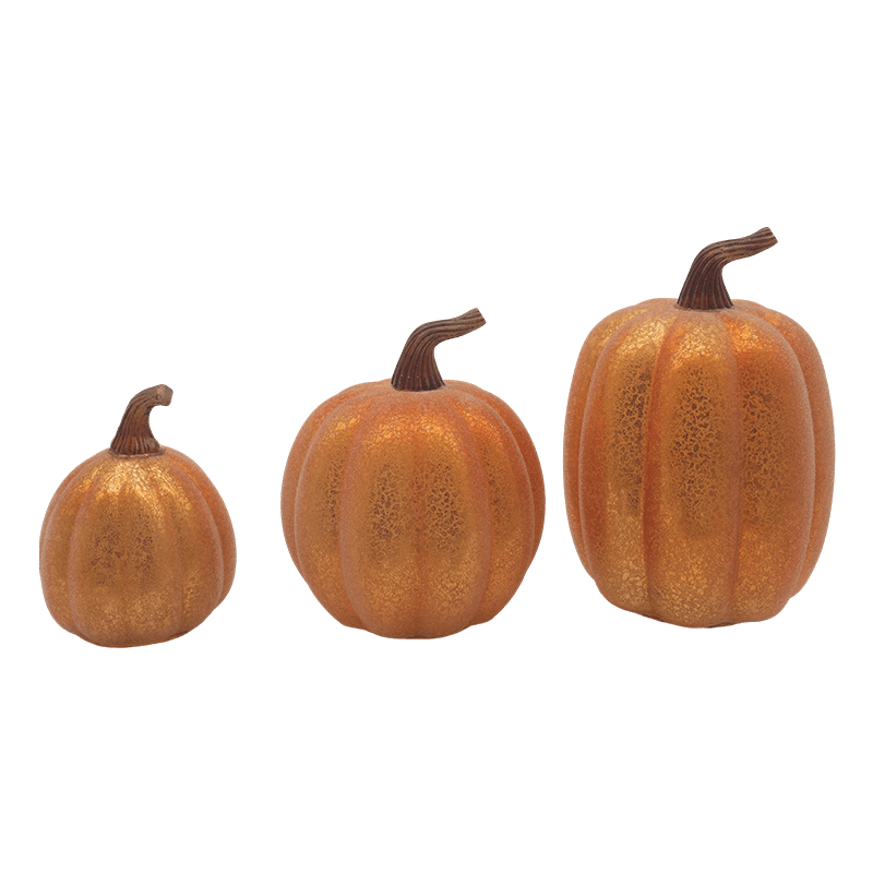 10*11,5 cm & 12*15 cm Halloween LED staklena lampa od bundeve Stolni ukras